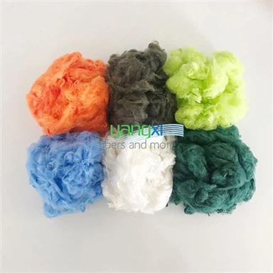 Polyester vezel voor spinnen